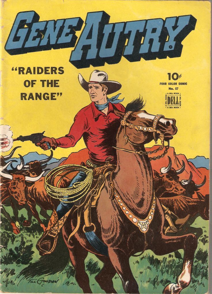 Comic Book Cover For 0057 - Gene Autry