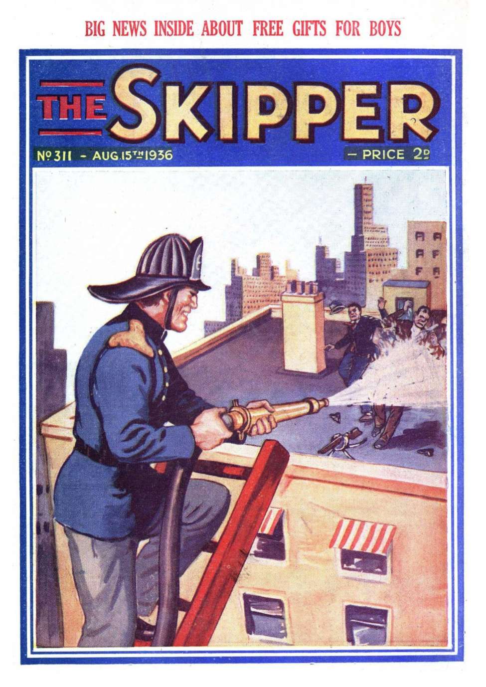Comic Book Cover For The Skipper 311