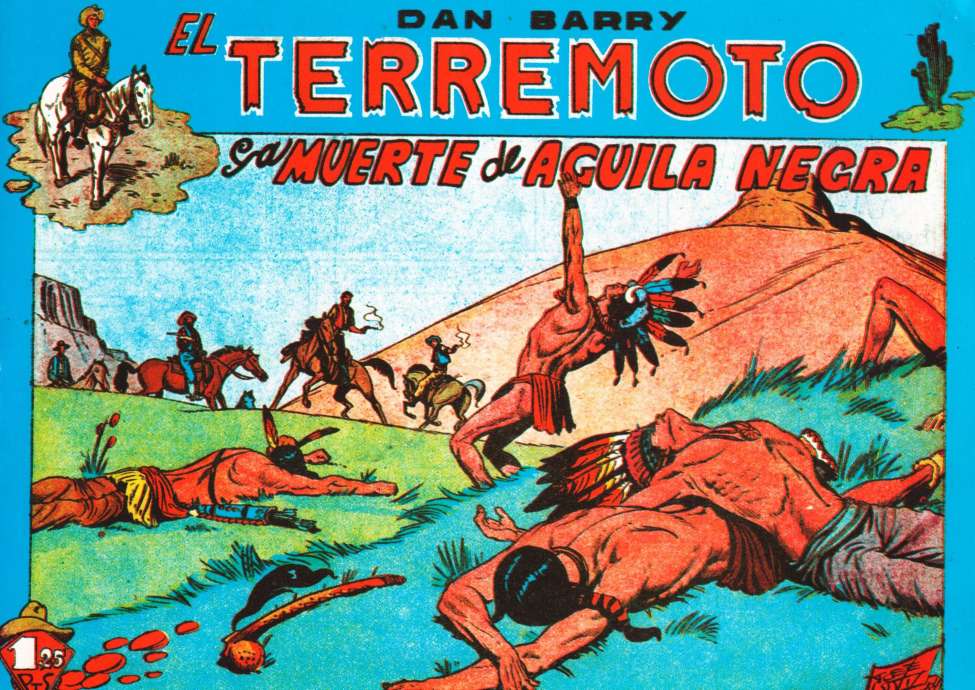 Book Cover For Dan Barry el Terremoto 17 - La Muerte De Aguila Negra