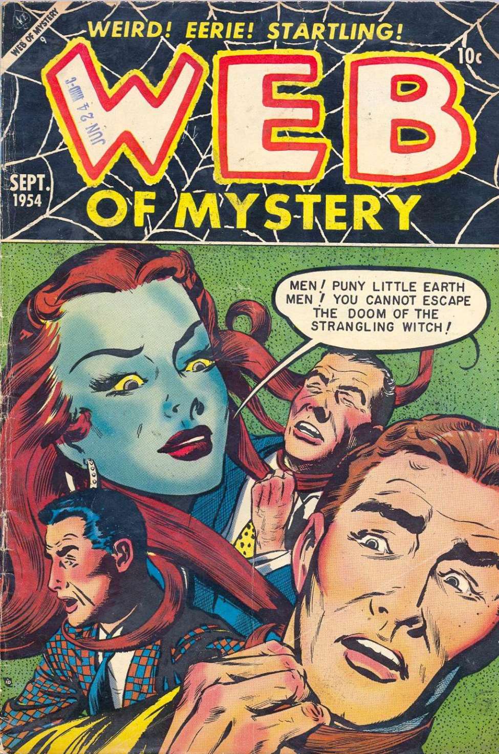 Book Cover For Web of Mystery 26