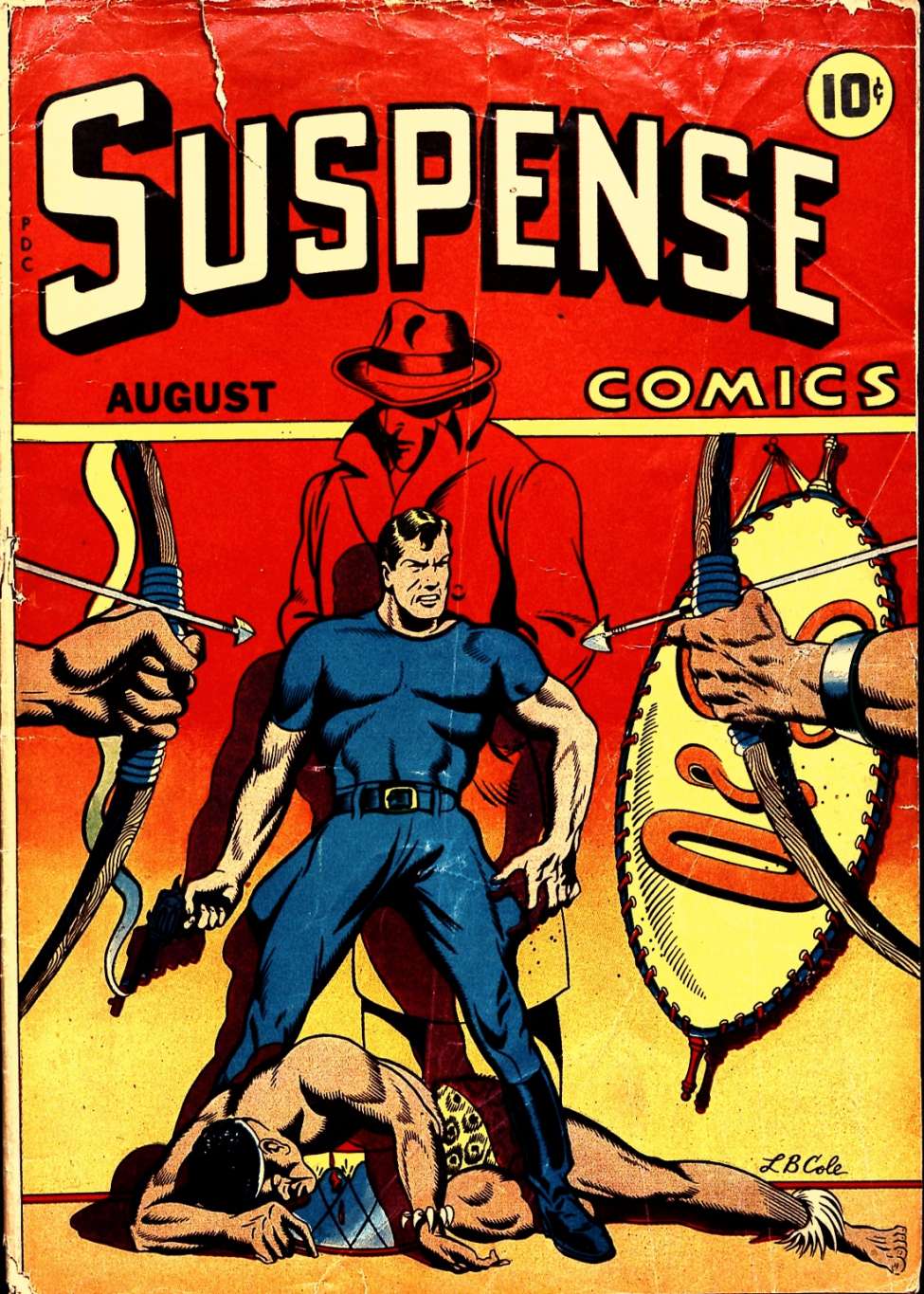 Book Cover For Suspense Comics 5