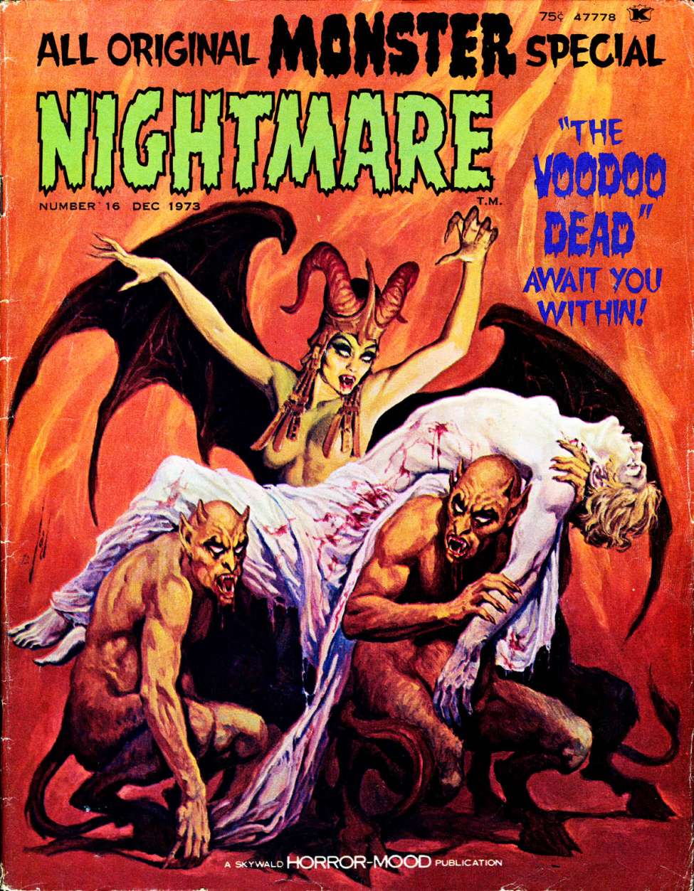 Book Cover For Nightmare 16