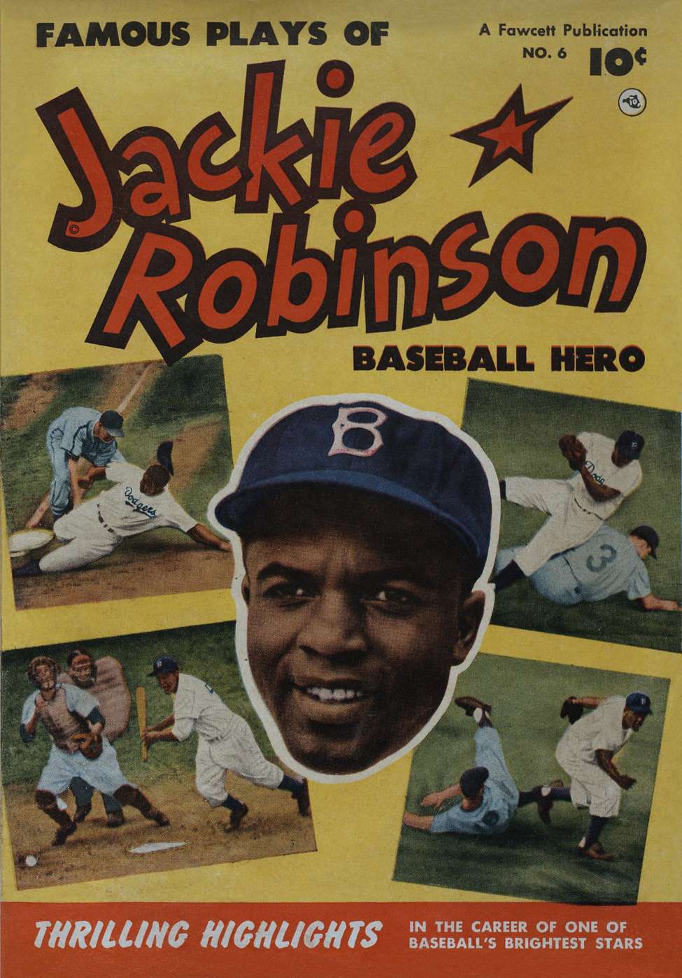 Book Cover For Jackie Robinson 6 - Version 2