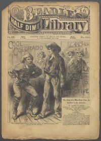 Large Thumbnail For Beadle's Half Dime Library 510 - Cool Colorado, the Half Breed Detective