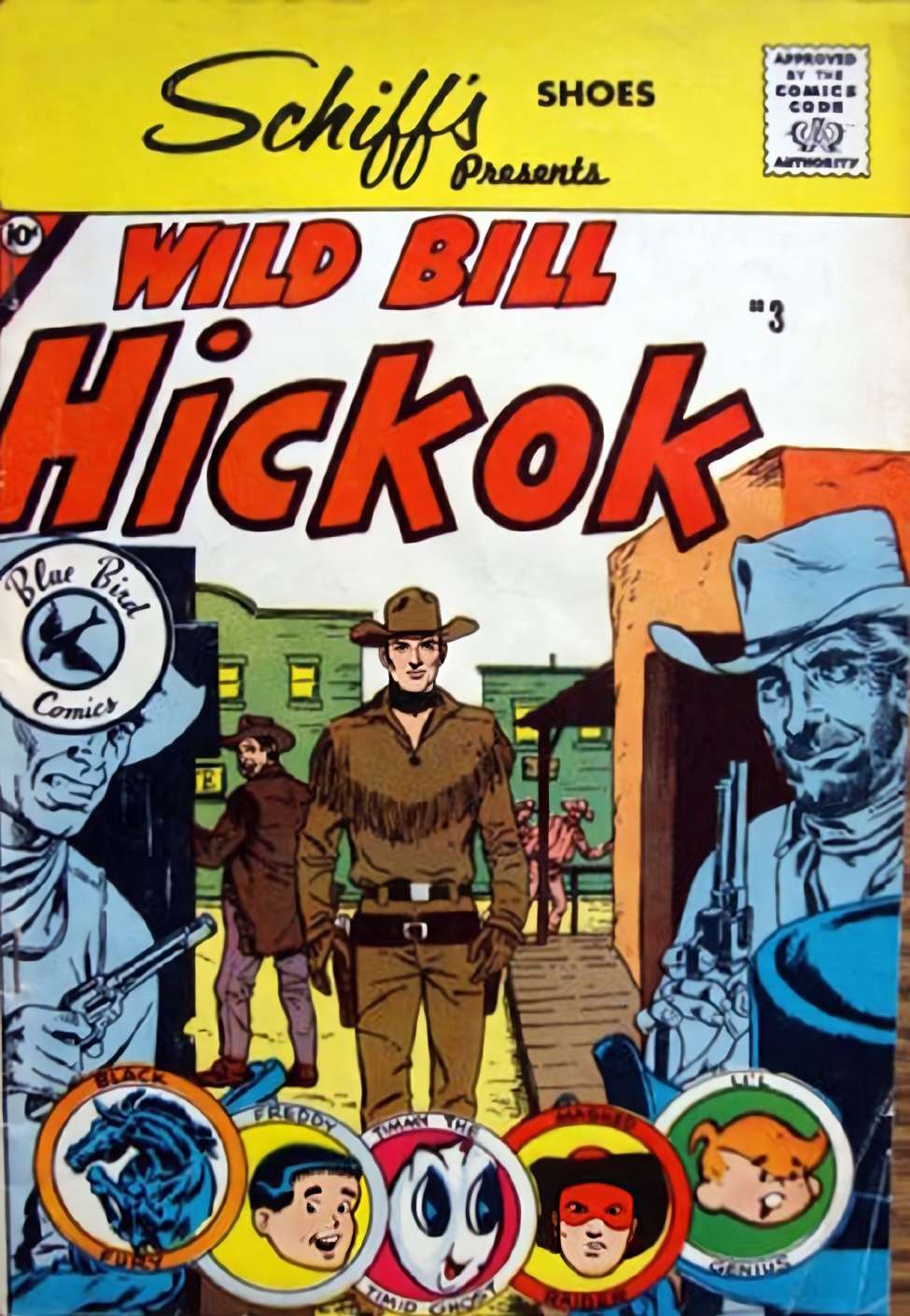 Book Cover For Wild Bill Hickok 3 (Blue Bird)