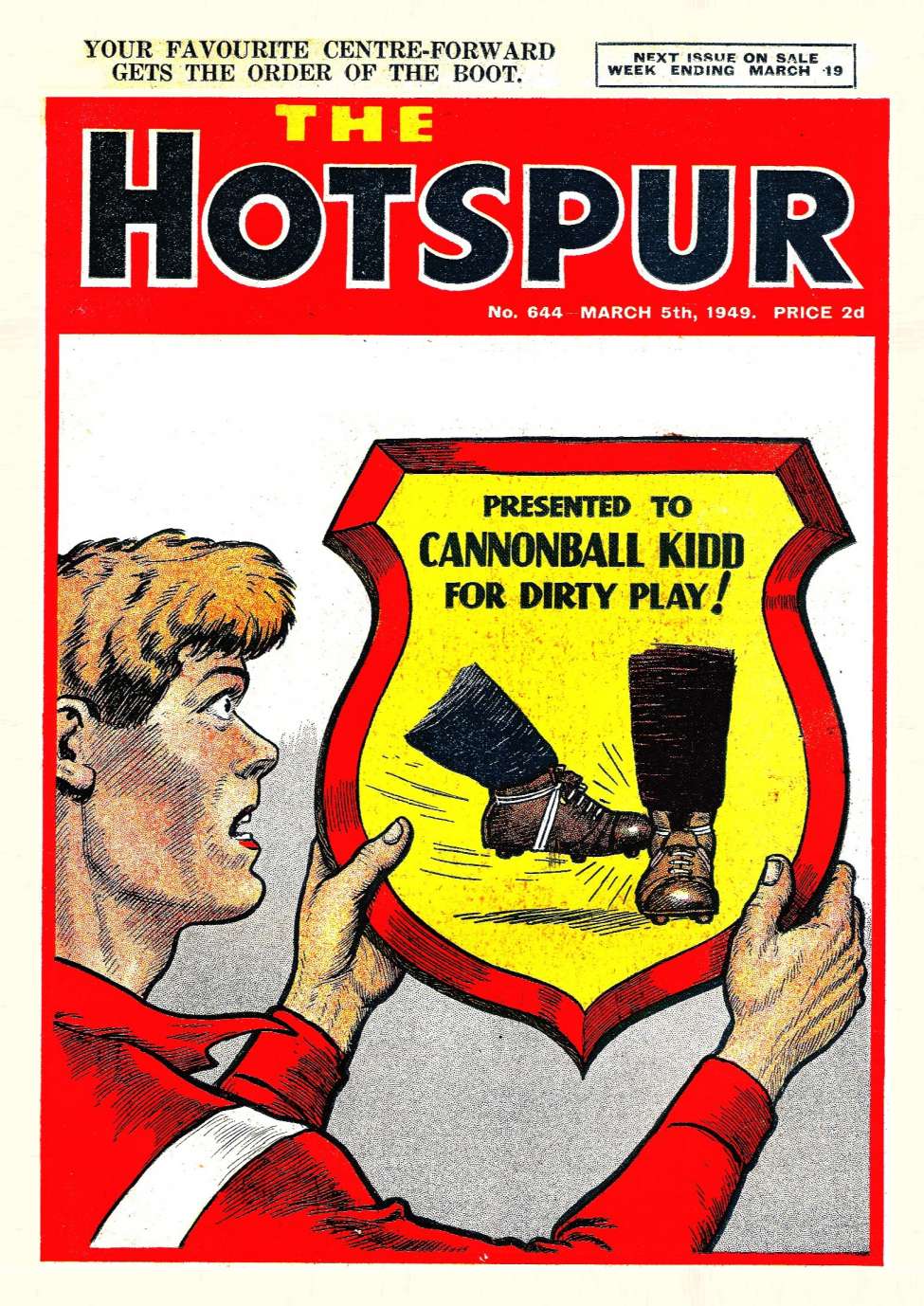 Book Cover For The Hotspur 644
