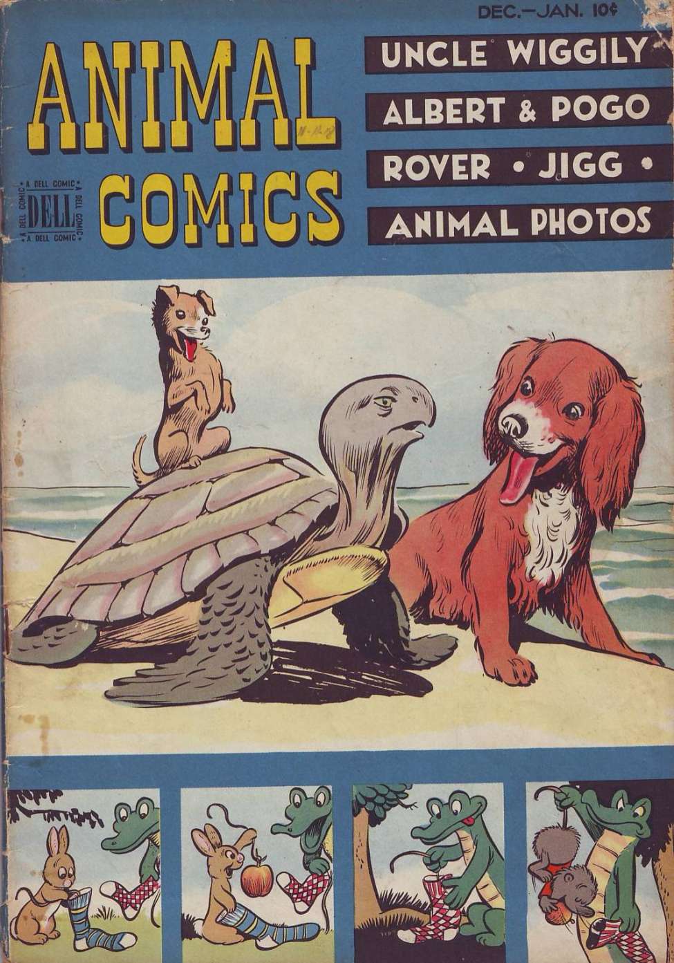 Comic Book Cover For Animal Comics 30