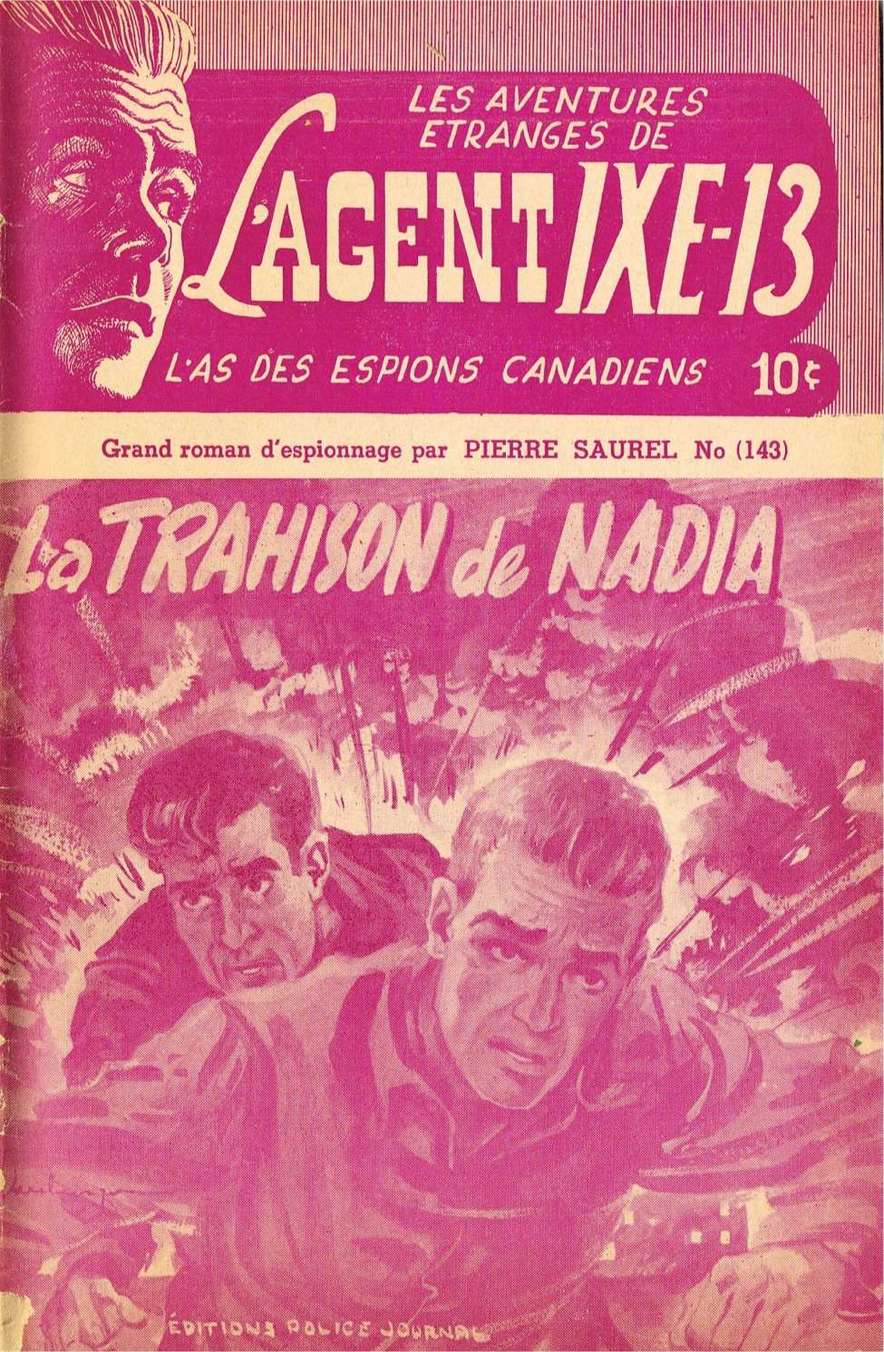 Comic Book Cover For L'Agent IXE-13 v2 143 - La Ttrahison de Nadia