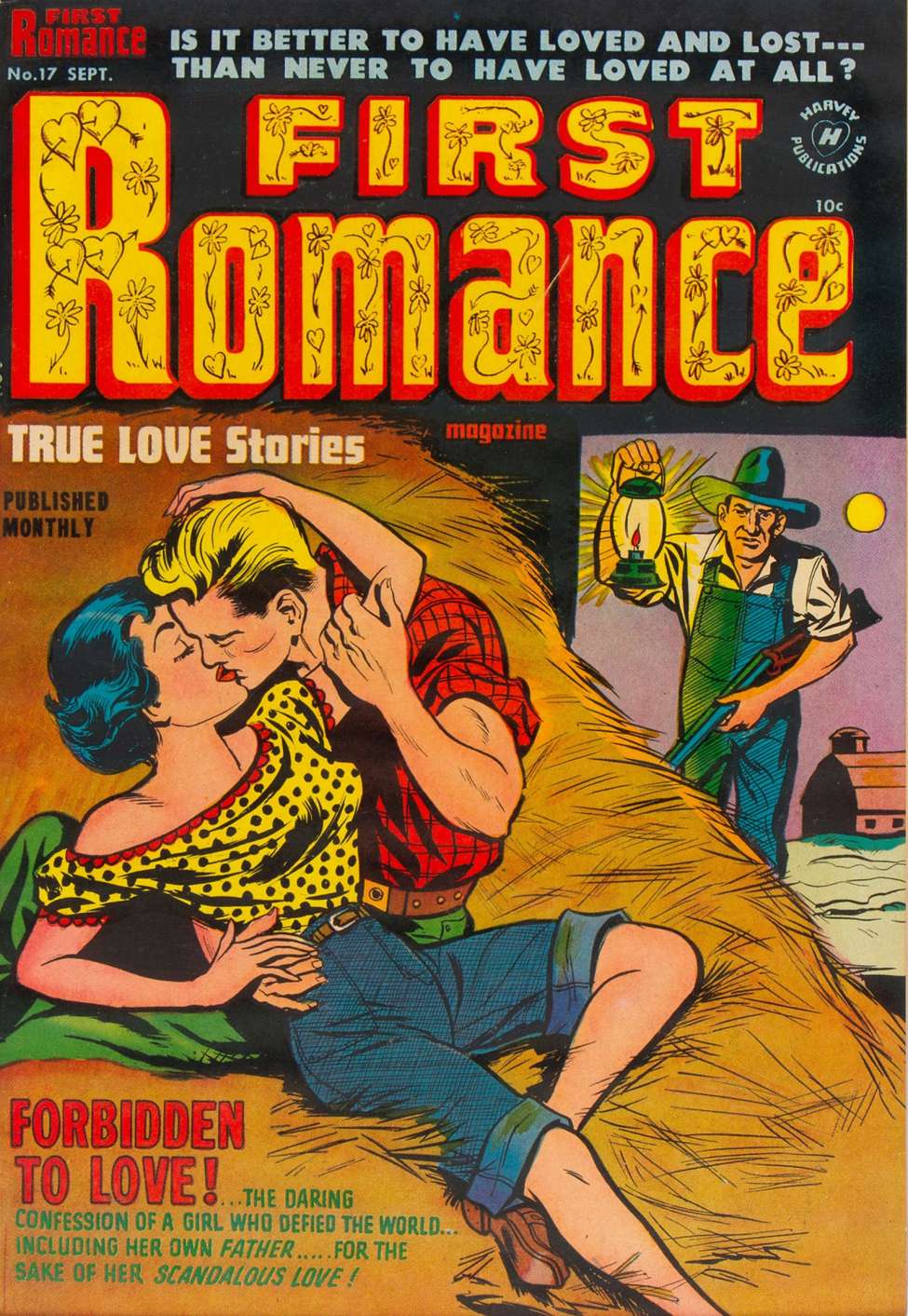 Book Cover For First Romance Magazine 17 - Version 2