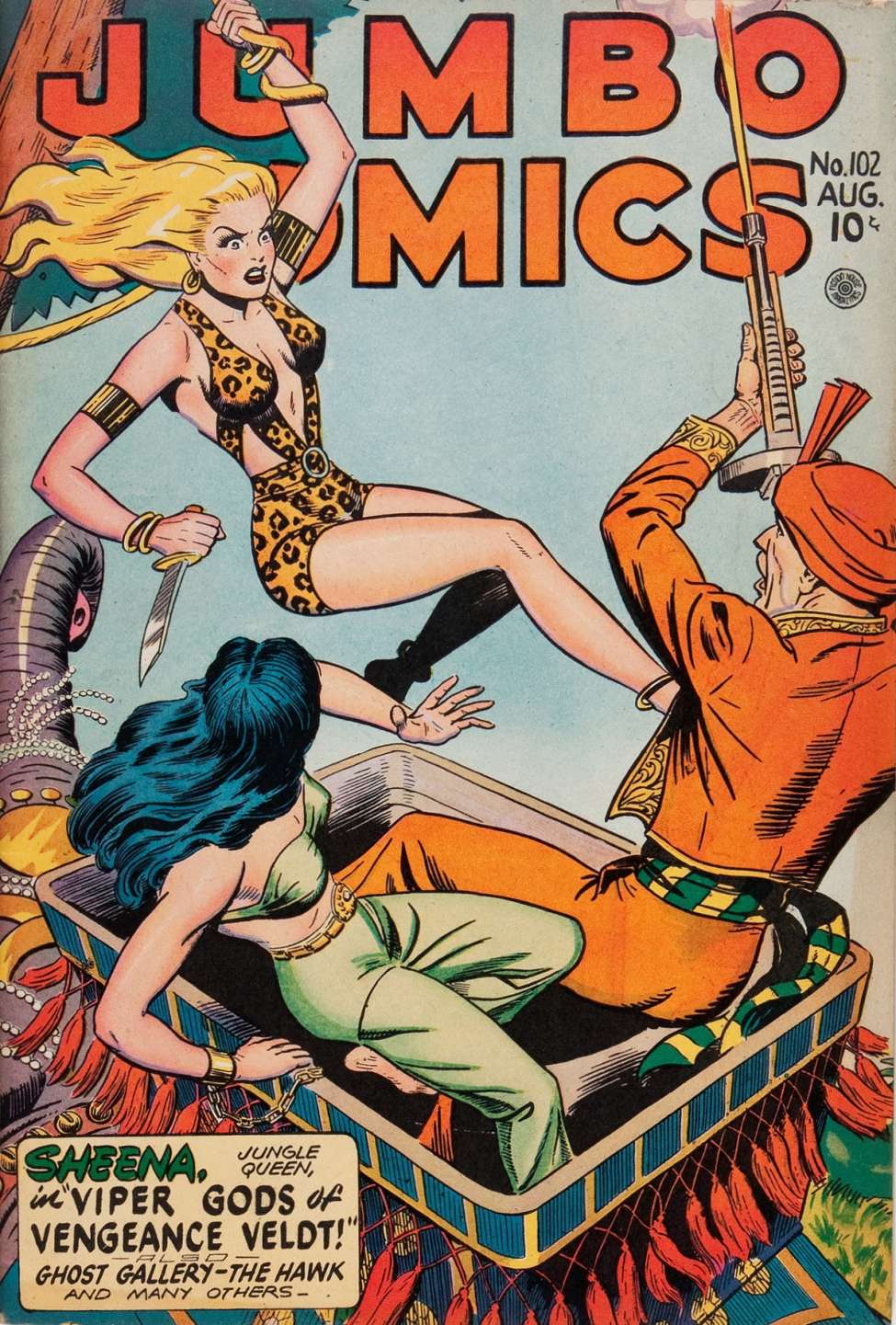 Book Cover For Jumbo Comics 102