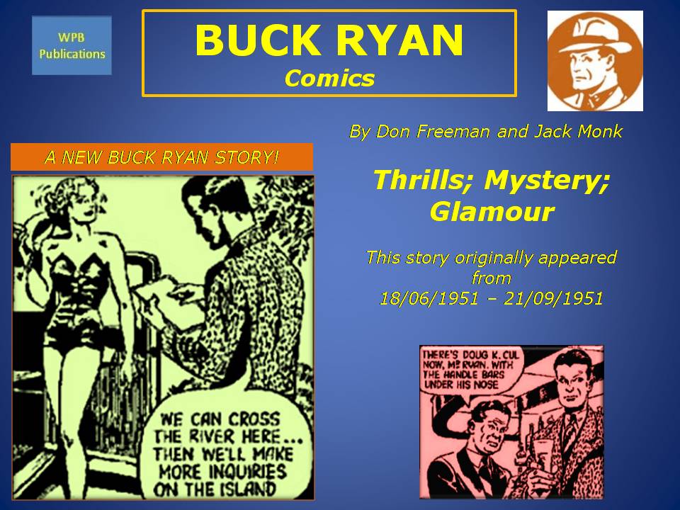 Comic Book Cover For Buck Ryan 44 - Beating The Book!