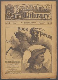 Large Thumbnail For Beadle's Half Dime Library 1148 - Buck Taylor, King of the Cowboys