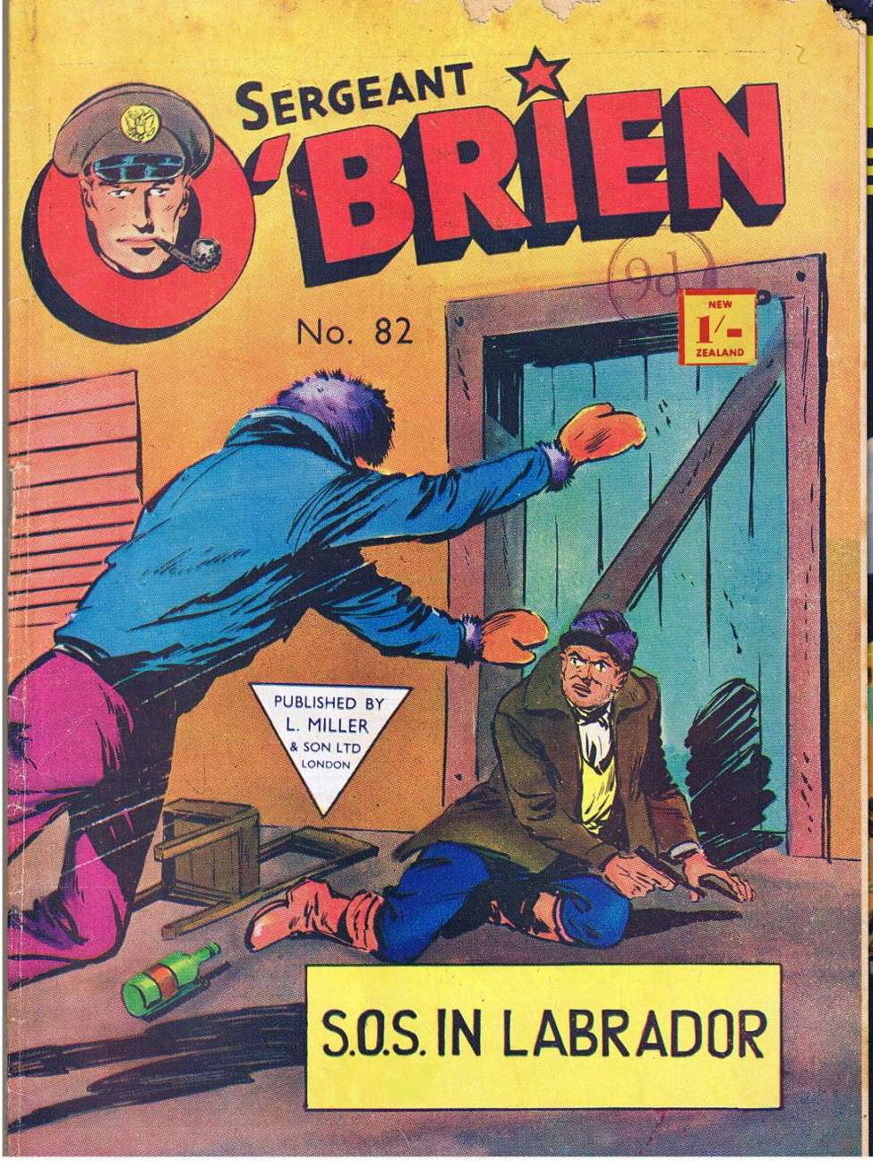 Comic Book Cover For Sergeant O'Brien 82