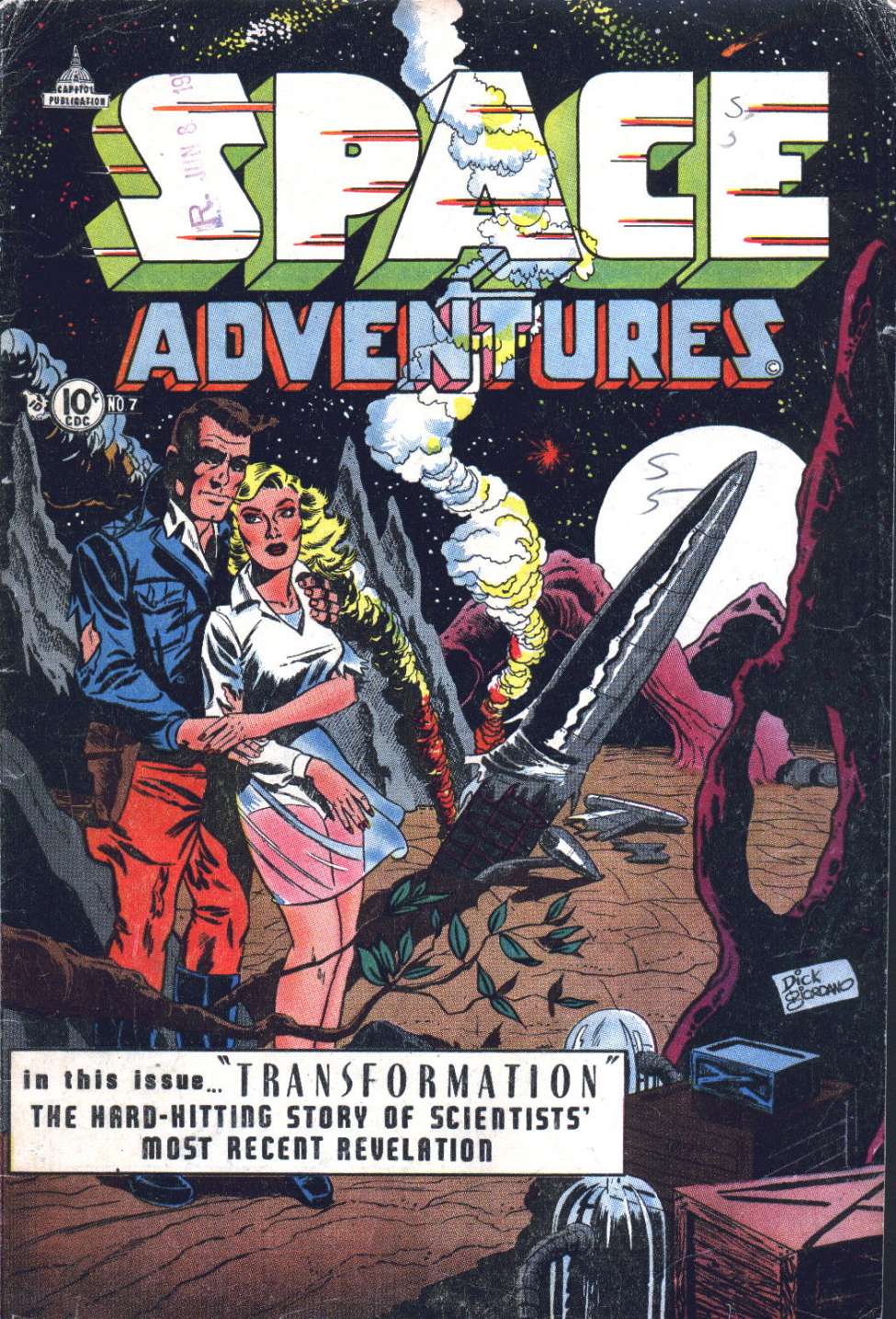 Book Cover For Space Adventures 7