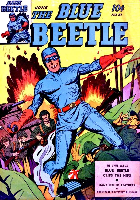 Book Cover For Blue Beetle Comics Compilation Part 4 (of 6)