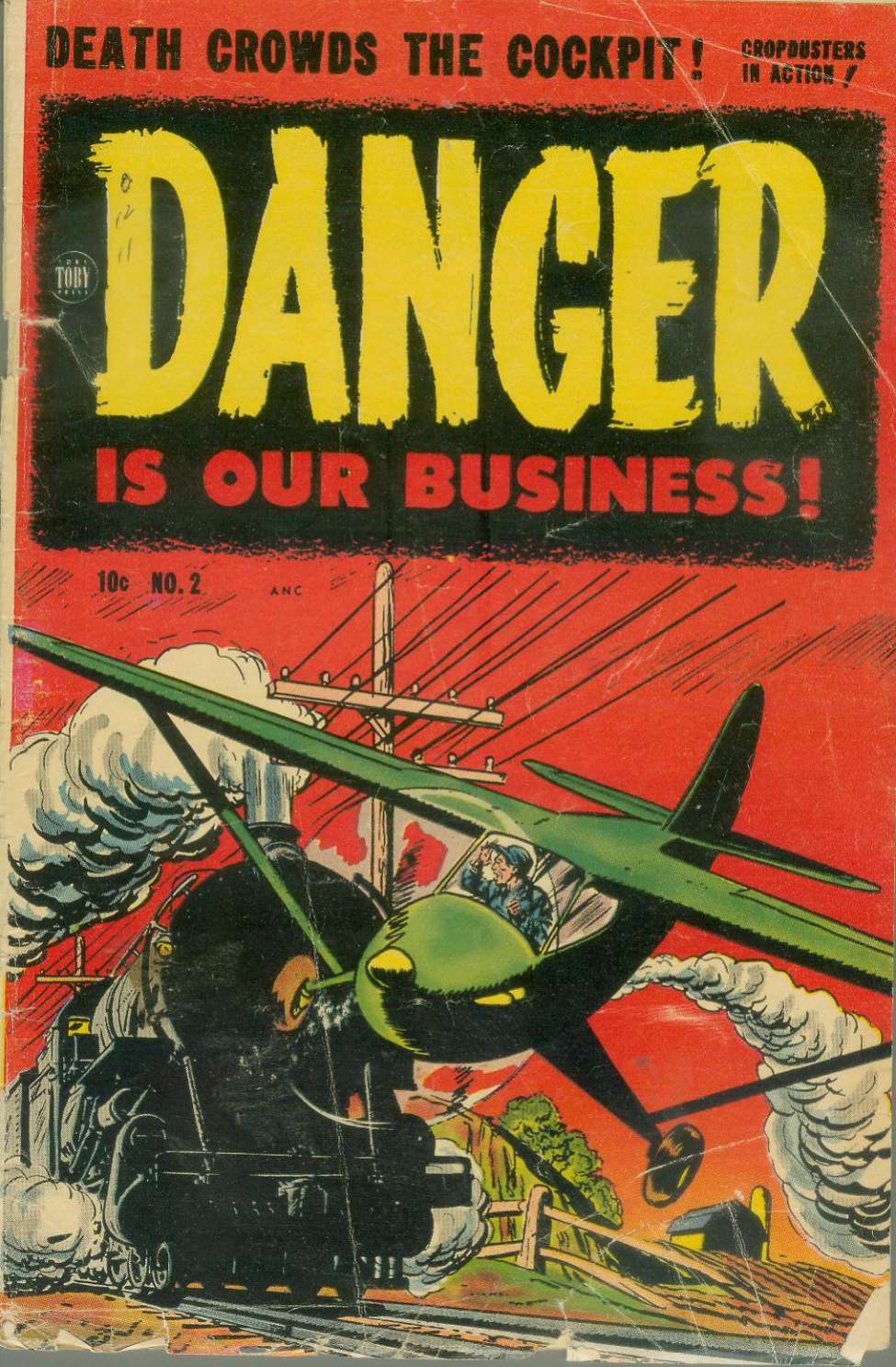 Comic Book Cover For Danger Is Our Business 2