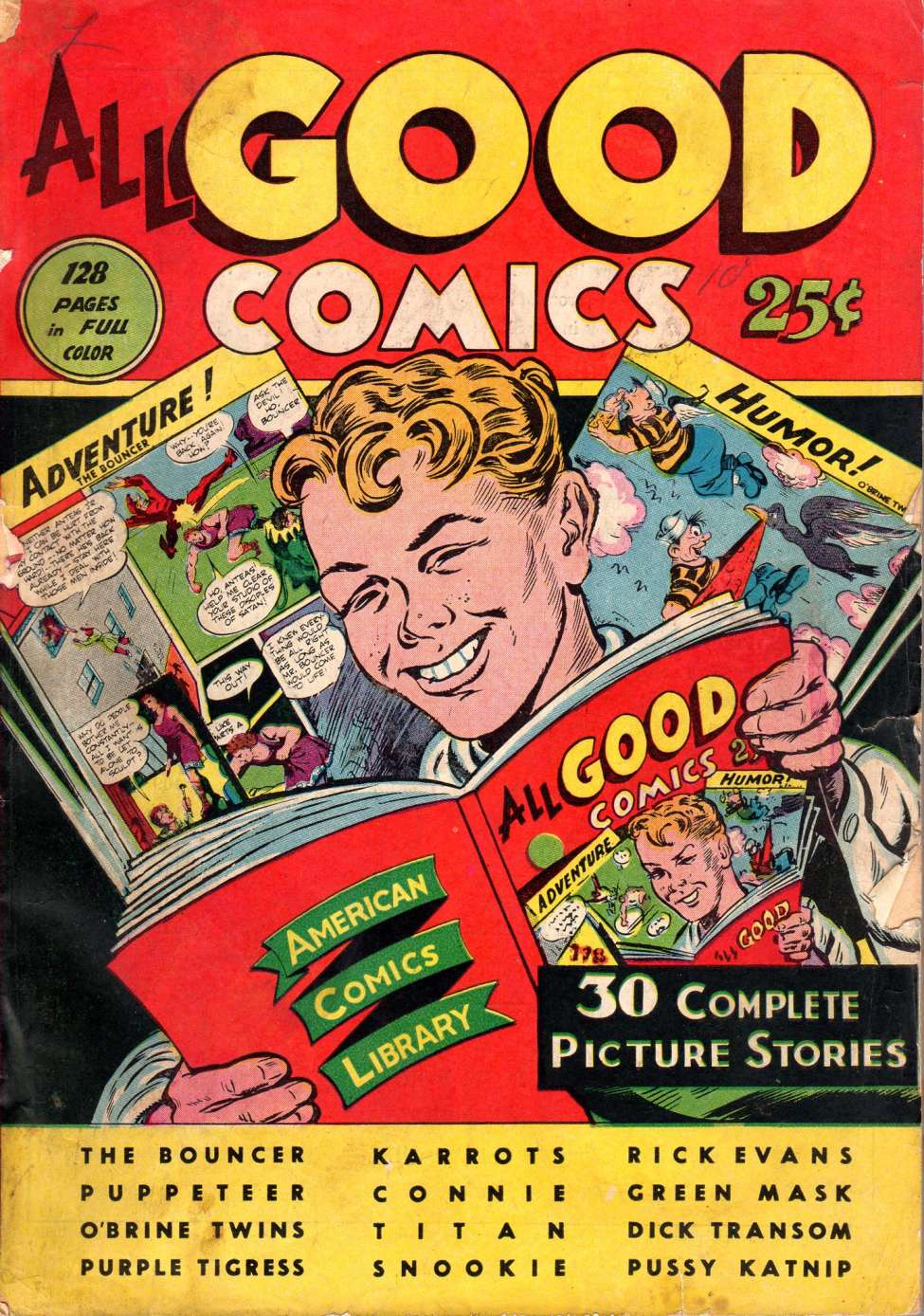 Comic Book Cover For All Good Comics (nn)