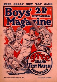 Large Thumbnail For Boys' Magazine 574