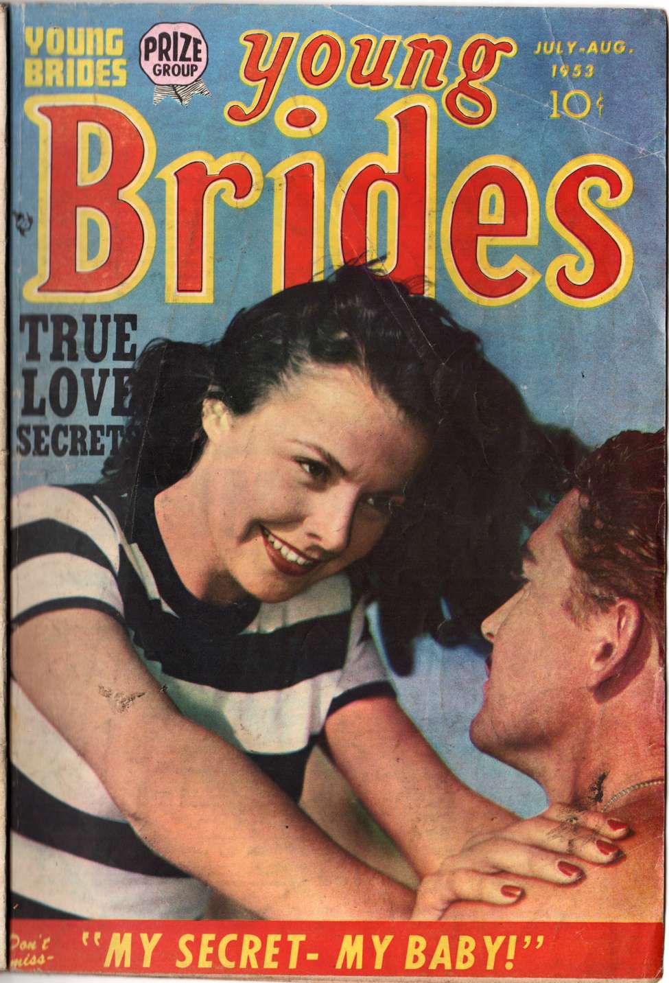 Comic Book Cover For Young Brides 6