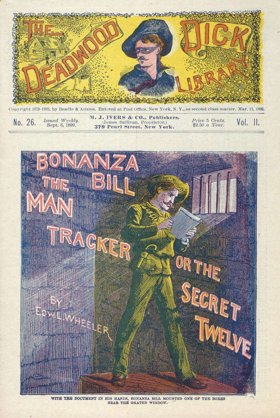 Book Cover For Deadwood Dick Library v2 26 - Bonanza Bill, the Man Tracker