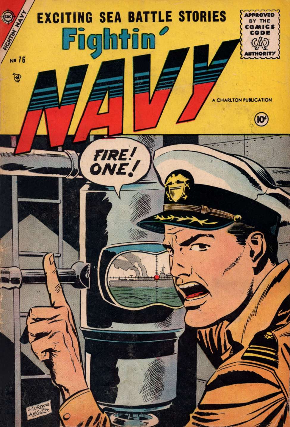 Book Cover For Fightin' Navy 76