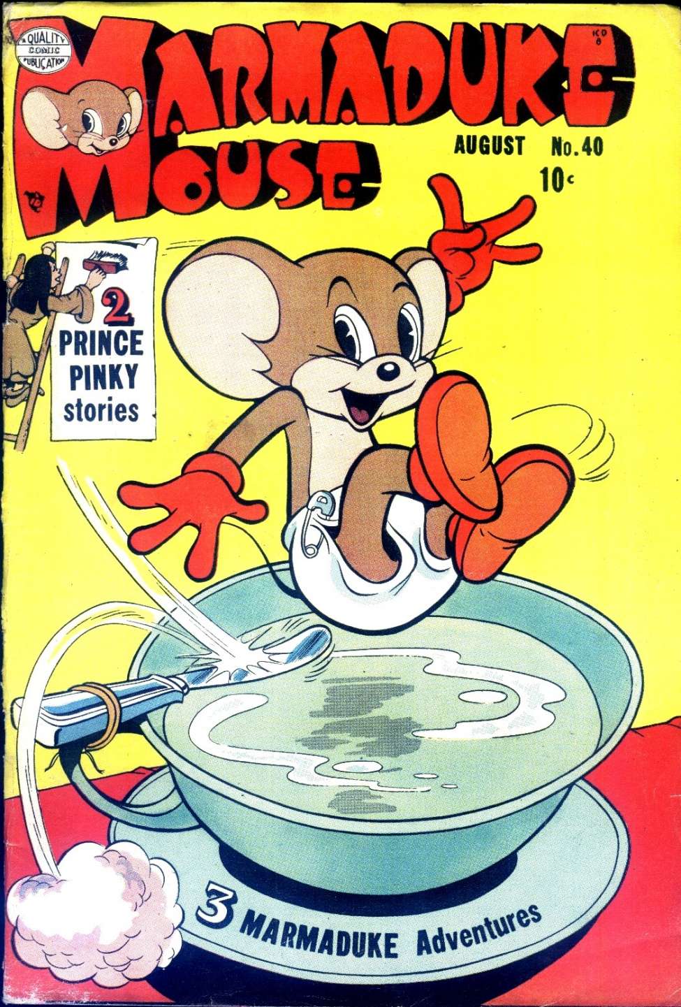 Comic Book Cover For Marmaduke Mouse 40