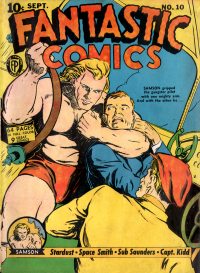 Large Thumbnail For Fantastic Comics 10 - Version 3