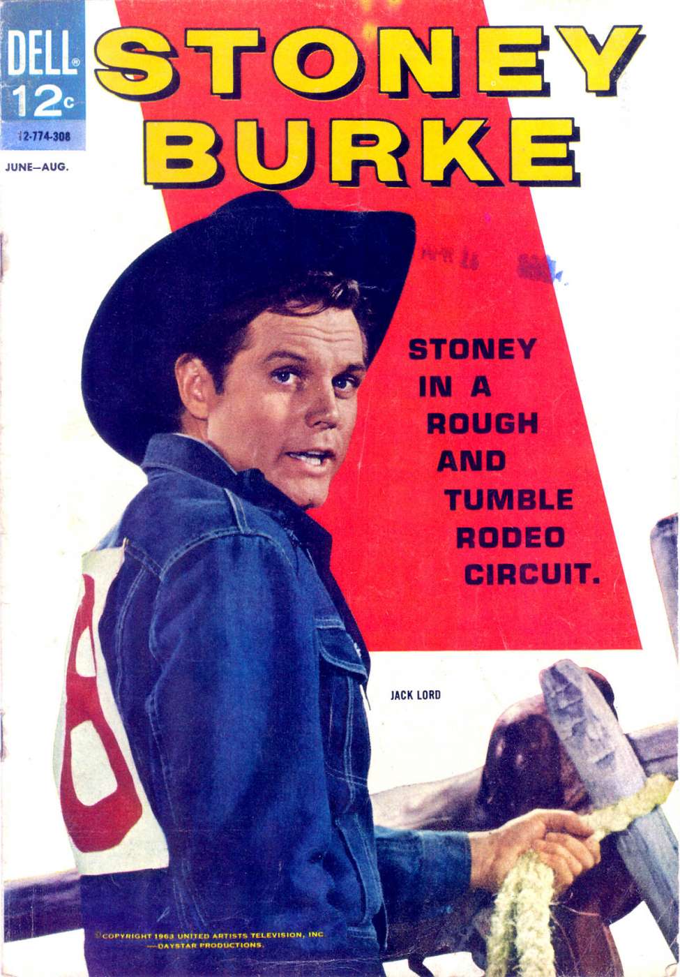 Comic Book Cover For Stoney Burke 1