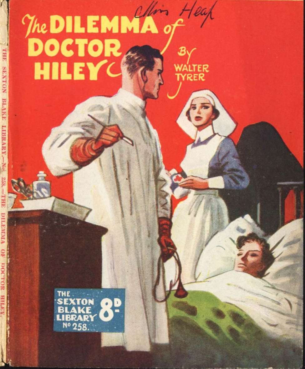 Comic Book Cover For Sexton Blake Library S3 258 - The Dilemma of Doctor Hiley