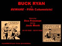 Large Thumbnail For Buck Ryan 16 - Beware - Fifth Columnists!