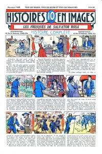 Large Thumbnail For Les Histoires en Images 1458 - Les Fresques de Salvator Rosa