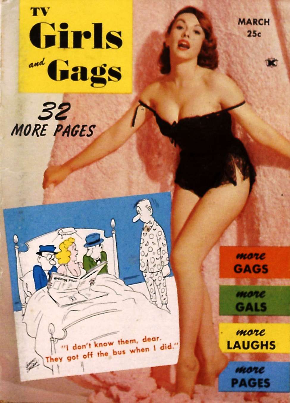 Book Cover For TV Girls and Gags v6 2