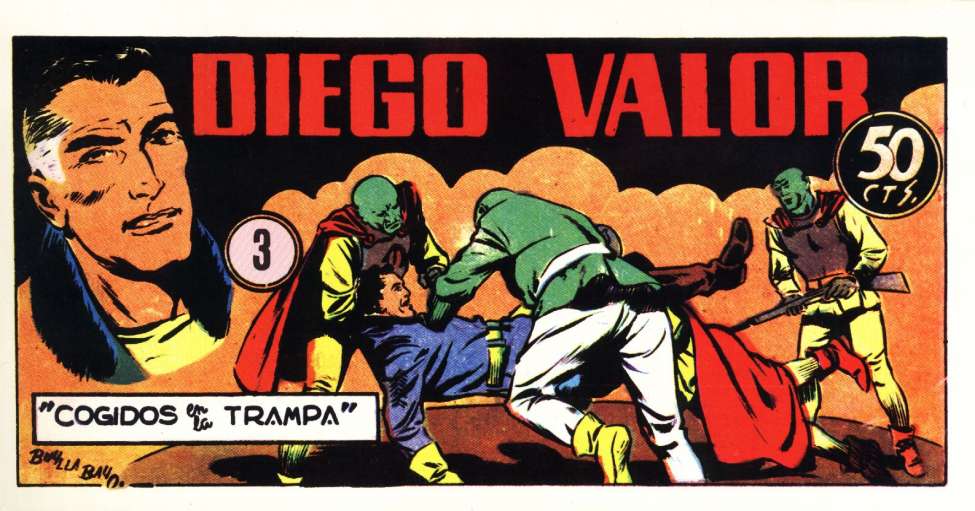 Book Cover For Diego Valor vol1 3 (013-018)