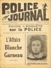 Cover For Police Journal v5 43 - L' Affaire Blanche Garneau