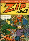 Cover For Zip Comics 30