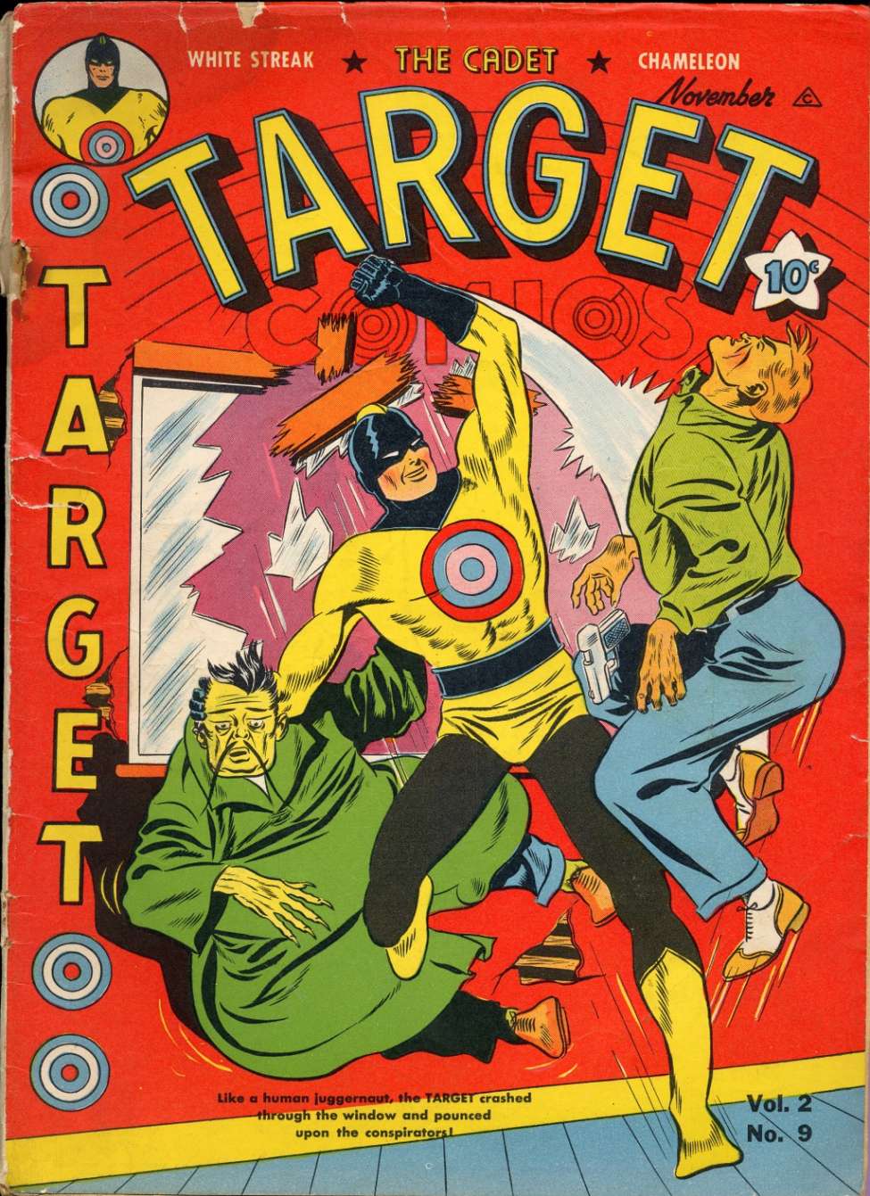 Book Cover For Target Comics v2 9