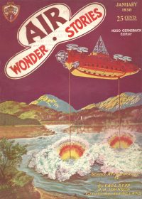Large Thumbnail For Air Wonder Stories 7 - The Flying Legion - George Allan England