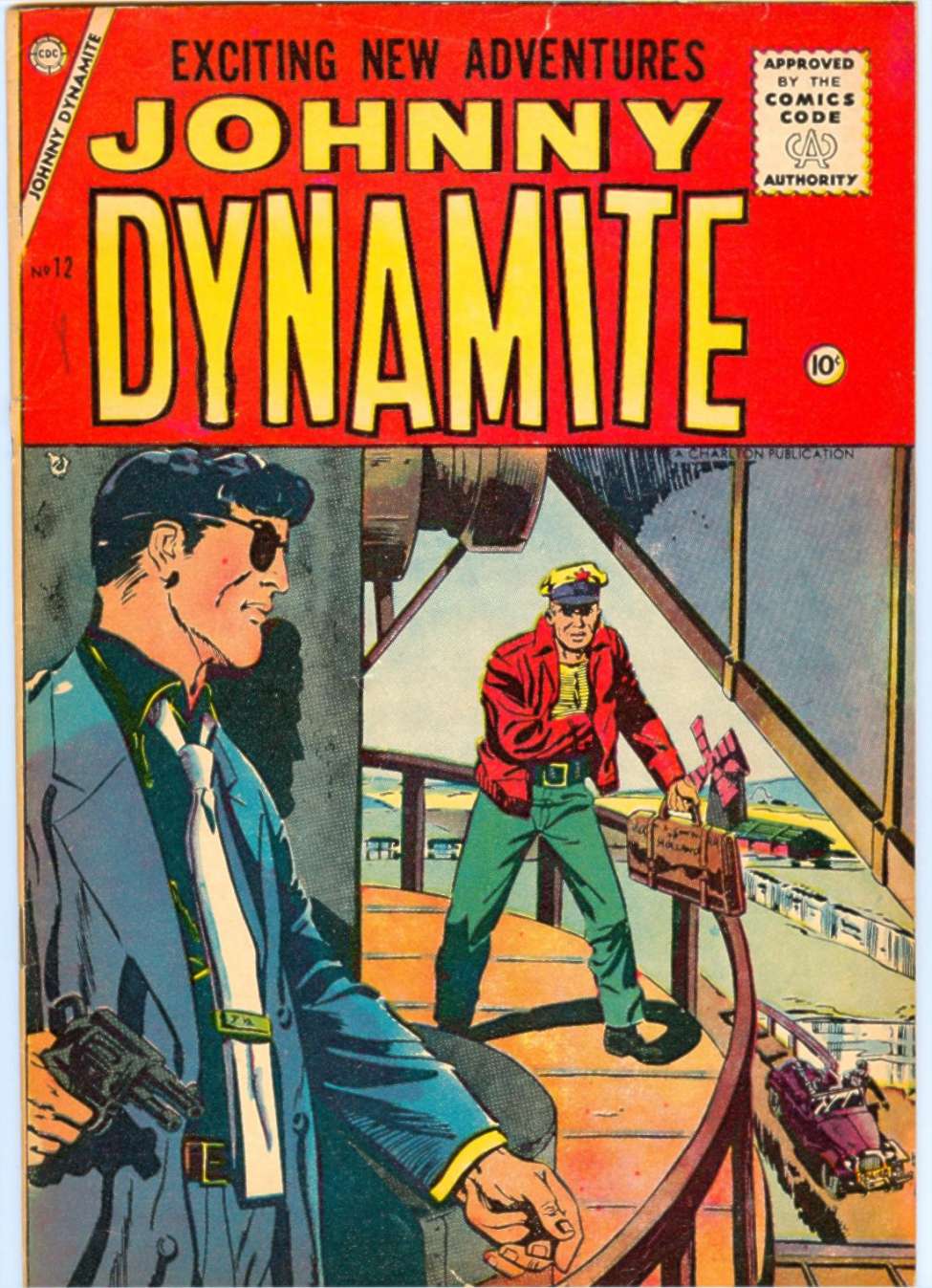 Comic Book Cover For Johnny Dynamite 12