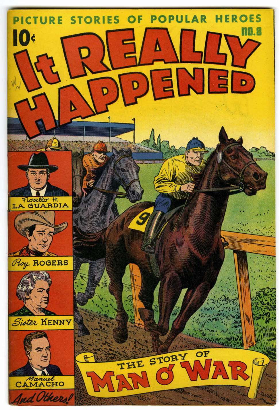 Comic Book Cover For It Really Happened 8