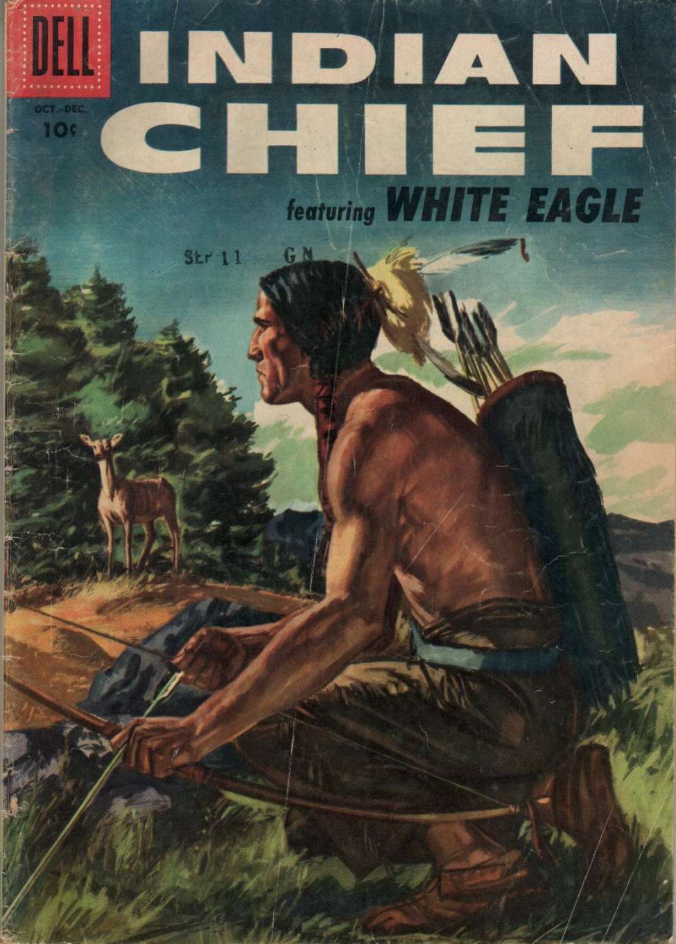 Comic Book Cover For Indian Chief 24