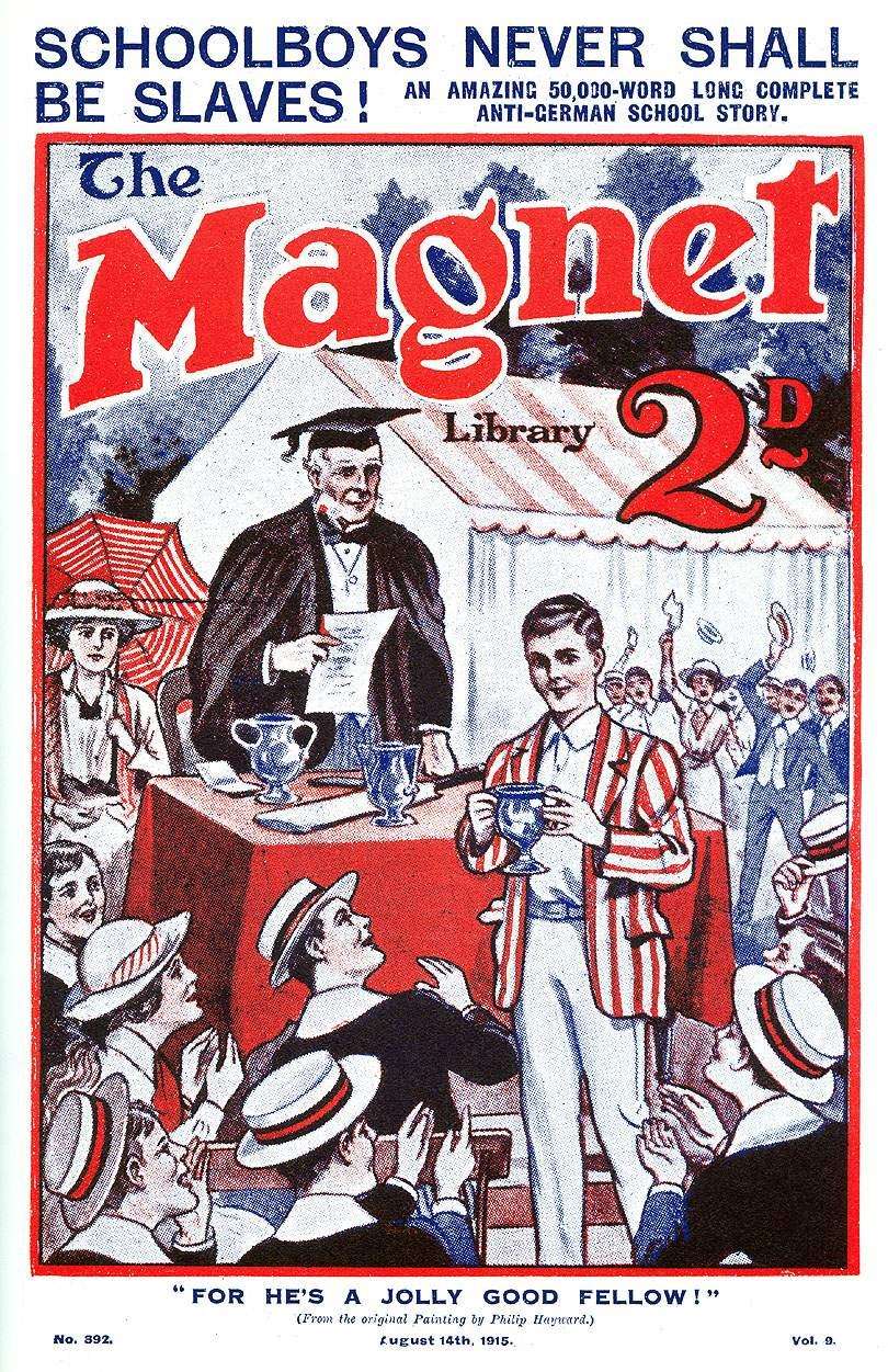 Book Cover For The Magnet 392 - Schoolboys Never Shall Be Slaves