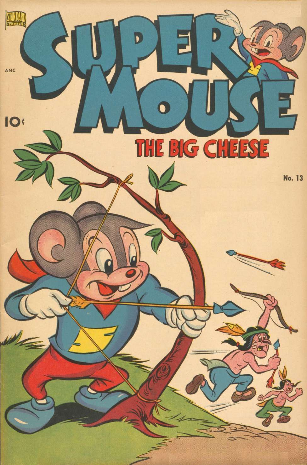 Book Cover For Supermouse 13