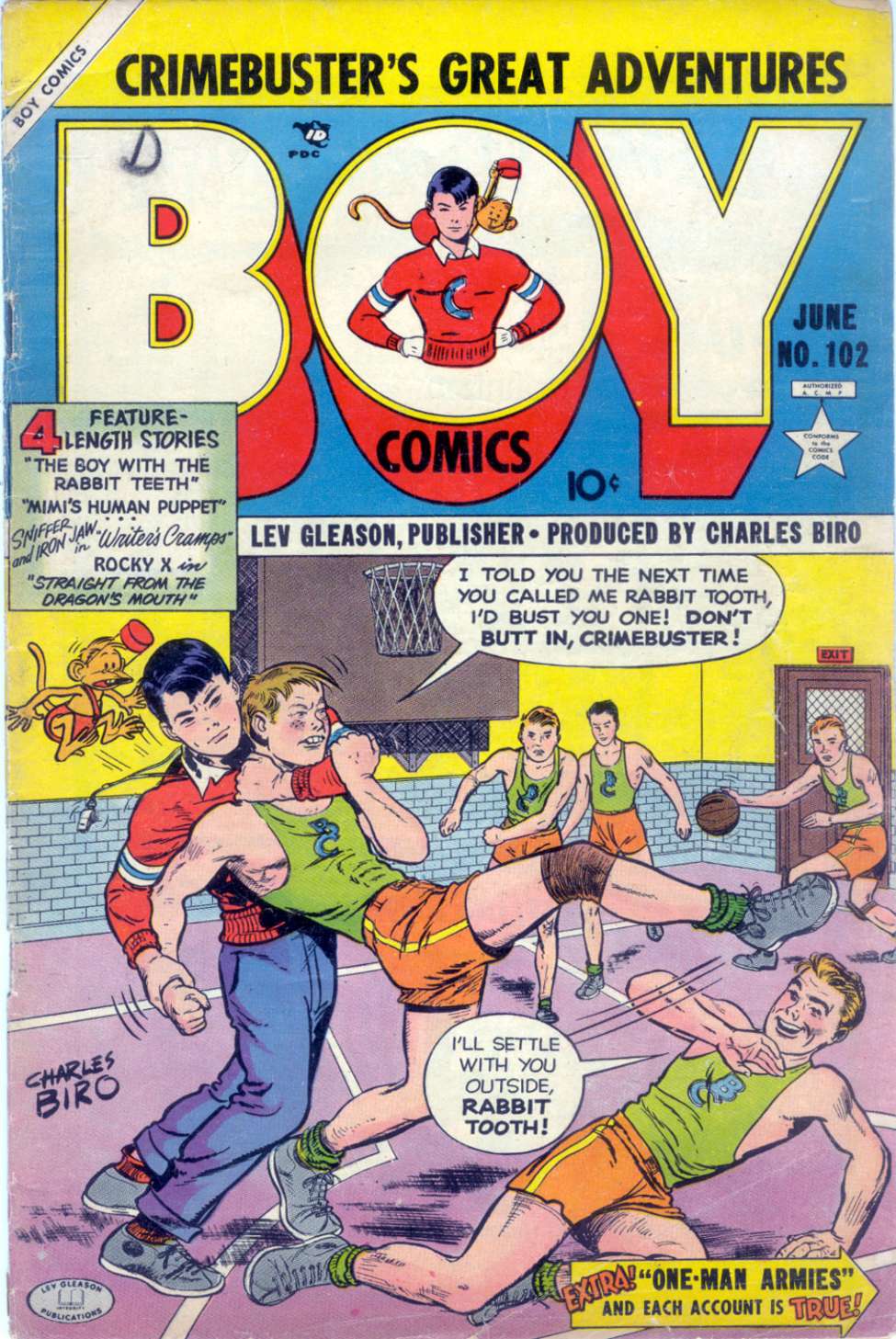Book Cover For Boy Comics 102