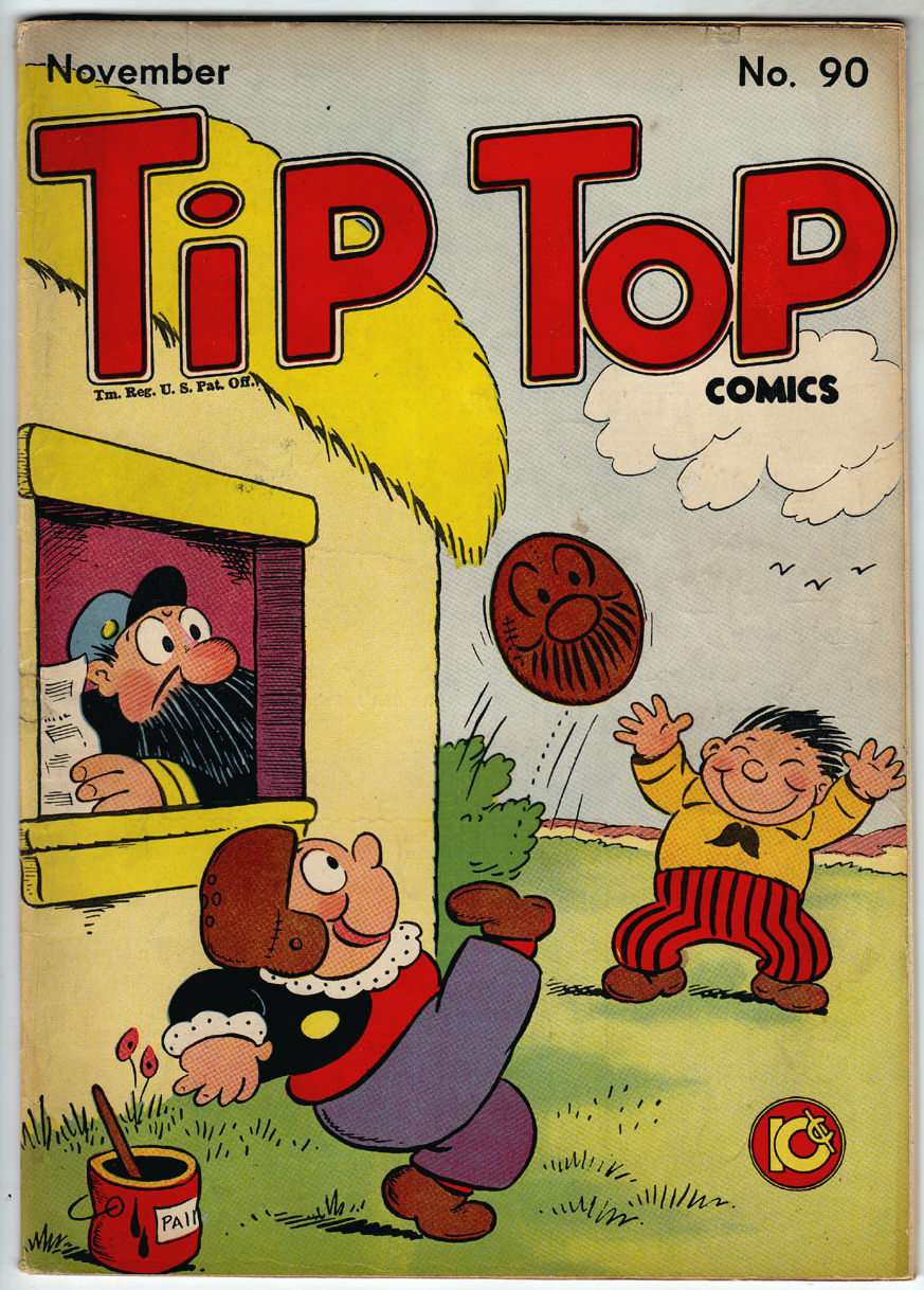 Comic Book Cover For Tip Top Comics 90