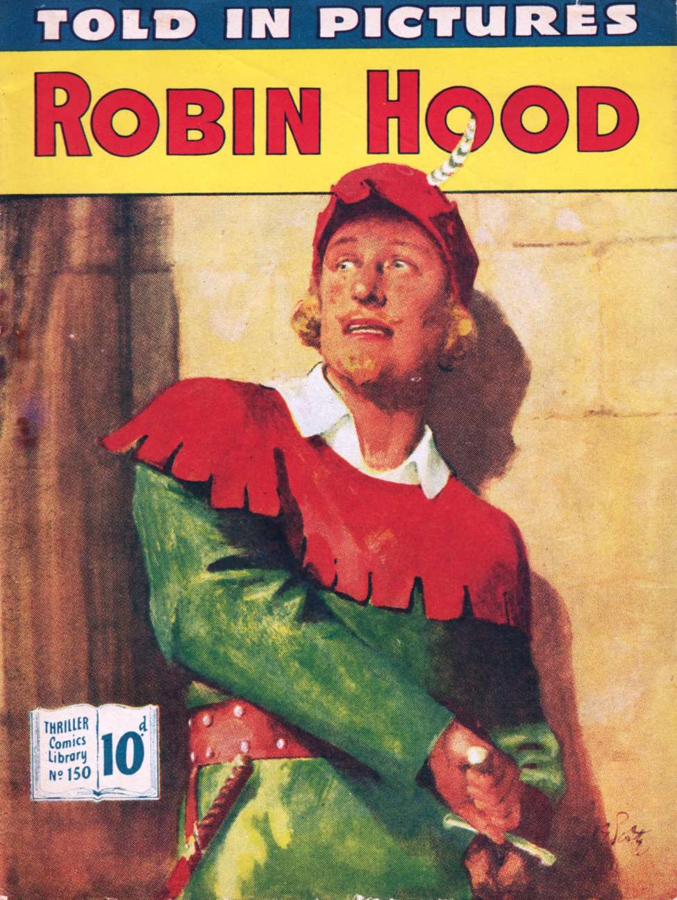 Book Cover For Thriller Comics Library 150 - Robin Hood and the Black Dragon