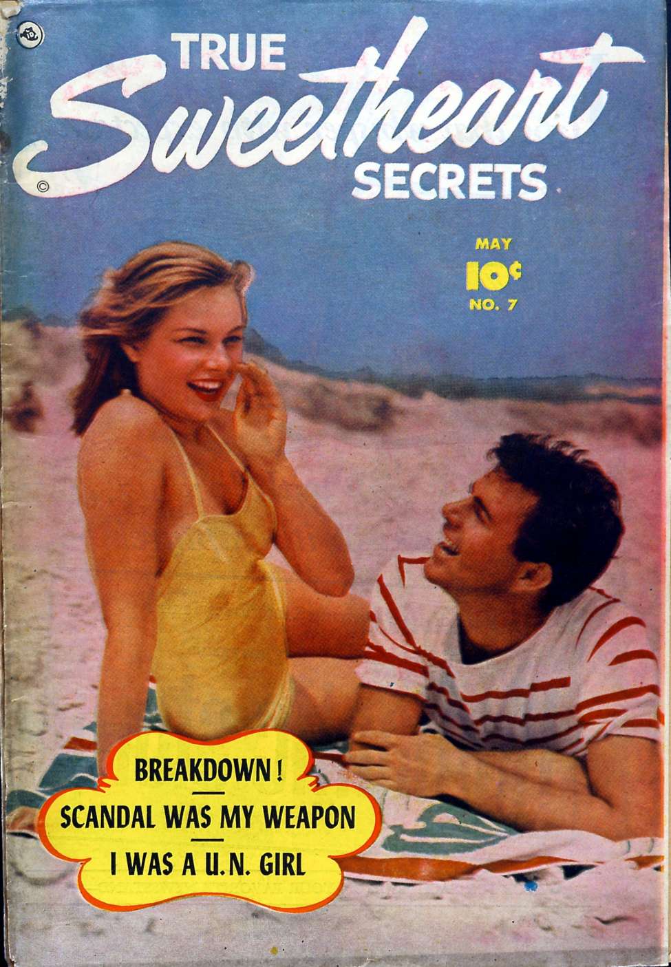 Comic Book Cover For True Sweetheart Secrets 7