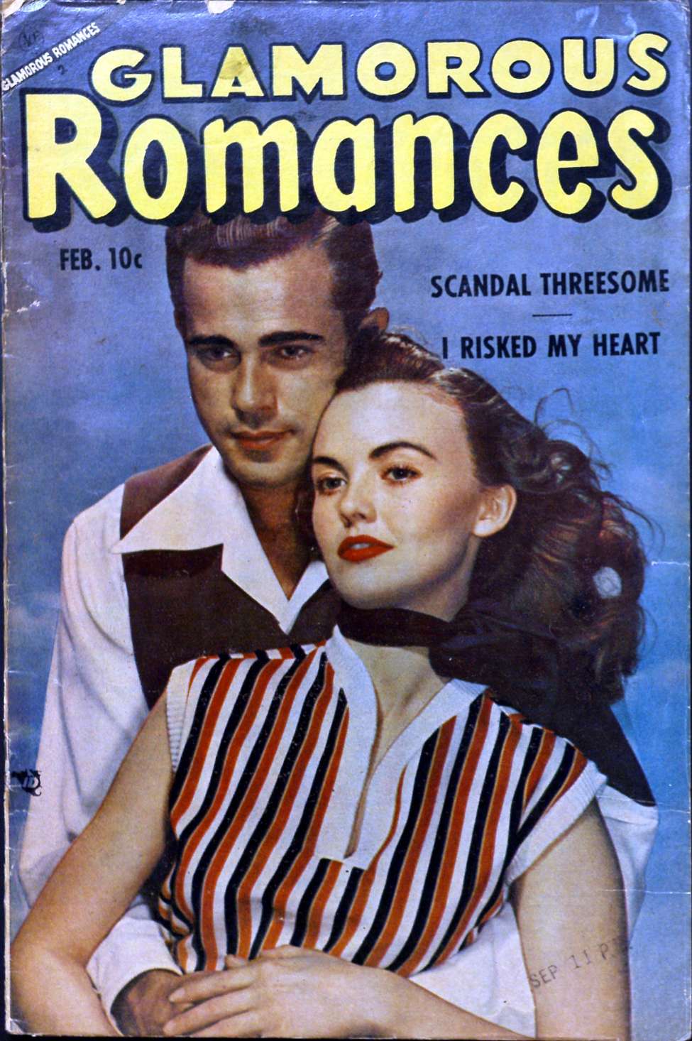 Comic Book Cover For Glamorous Romances 73