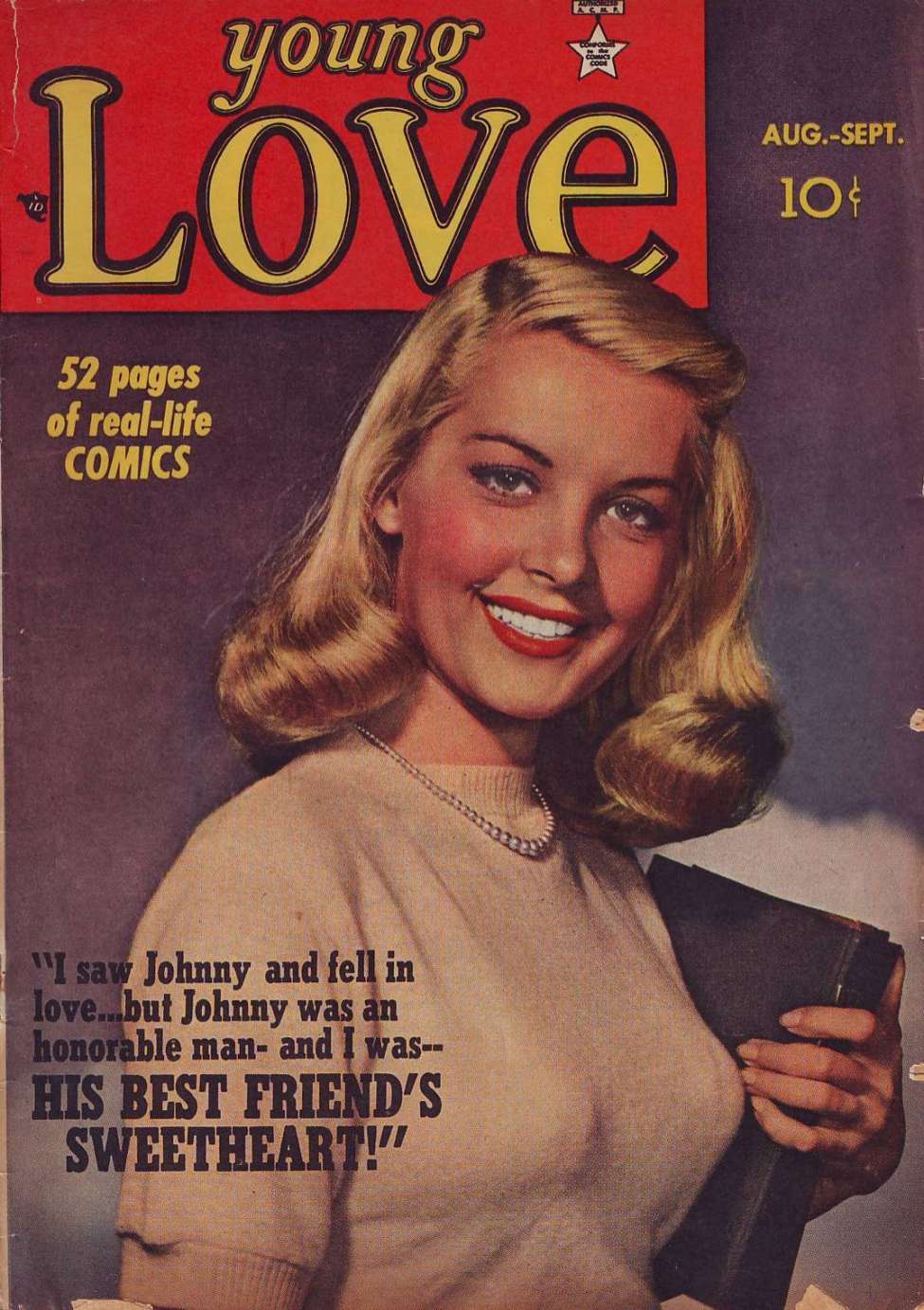 Comic Book Cover For Young Love 4