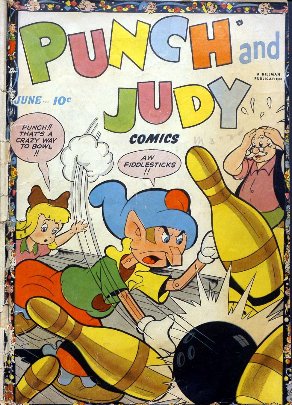 Comic Book Cover For Punch and Judy v3 3