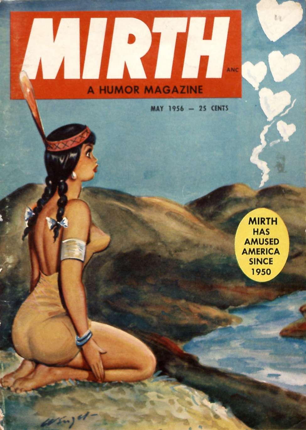 Book Cover For Mirth 43